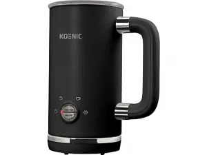KOENIC KMF 15321 B Вспениватель молока, Черный/Нержавеющая сталь, 500 Вт, 0,3 л