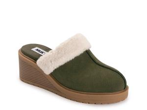 Сабо MUK LUKS Sophia Wedge Mule, Olive Green