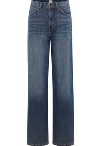 MUSTANG Джинсы с широкими штанинами 'Luise Wide' в темно-синем цвете
