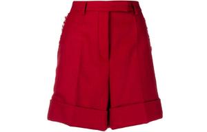 THOM BROWNE Женские повседневные шорты красного цвета