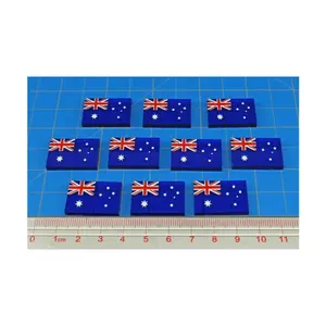 Премиальные печатные жетоны с флагами Второй мировой войны — австралийские, Token Sets - WWII Factions & Flags