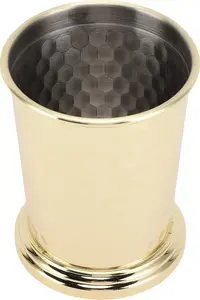 Стакан для коктейлей из нержавеющей стали 304, емкостью 400 мл, для пива, сока, напитков, для бара, вечеринок, позолоченный Cocosity