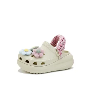 Crocs Кросовки crush clog для женщин белый