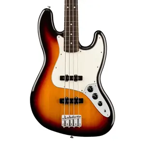 Fender Player II Jazz Bass - 3-цветный солнечный взрыв с грифом из розового дерева