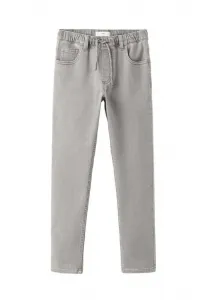Детские прямые джинсы Mango Kids, Grey
