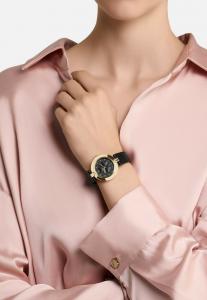 Часы QUARTZ ANALOG LOGO LINKS Furla, черный