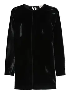 Платье с завязками Semicouture, черный