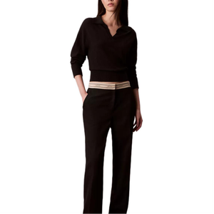 Поло для женщин Calvin Klein, черный