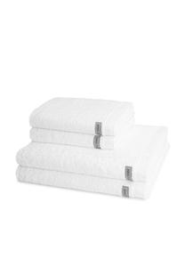 Набор полотенец Ross Sinfonie, 4 штуки, 50x100/70x140 см, белый