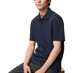 UNIQLO Поло Unisex Navy Blue