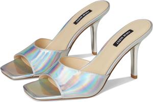 Сандалии Nine West Disko, цвет Silver Iridescent Mirror Metallic