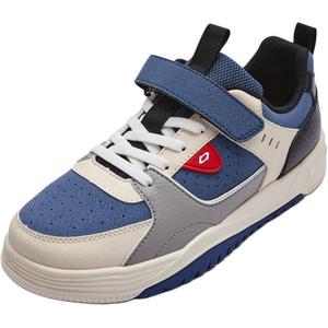 BALABALA Slip Resistant и Breathable низкие детские кроссовки для скейтбординга Black Blue