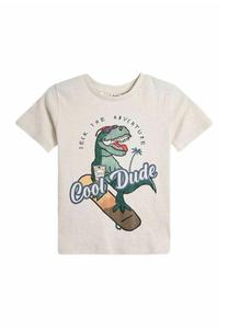 Футболка с принтом REGULAR FIT JoJo Maman Bébé, серый