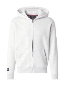 Худи с капюшоном на молнии ALPHA INDUSTRIES, mottled grey