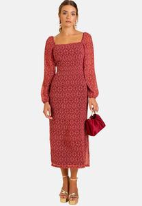 Платье THE-ARE Day dress, Rosa/Red