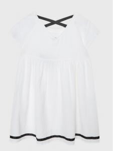 Летнее платье стандартного кроя United Colors Of Benetton, белый