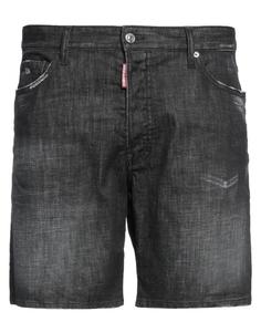 Джинсовые шорты Dsquared2, черный