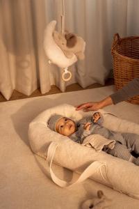 Музыкальная мобильная игрушка-слоненок Мэнди Liewood, бежевый