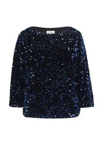 Блуза s.Oliver BLACK LABEL, темно-синий