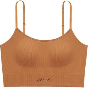 Victoria's Secret Топ-майка женская caramel brown