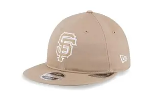 New Era Хлопковая бейсболка унисекс цвета хаки, Khaki