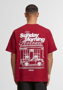 Футболка Another Cotton Lab SUNDAY MORNING, Red
