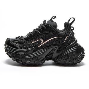 MQ Амортизирующие нескользящие массивные кроссовки унисекс Warrior Black, цвет Warrior Black