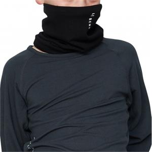 Вафельный шейный гетр средней толщины - детский Le Bent, Black