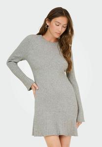 Платье ONLY ONLMICHELLA MIDI, Medium Grey Melange/Dark Grey