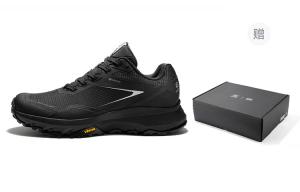 Кроссовки мужские с низким верхом чернильно-черного цвета Kailas