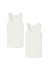 Майка-Топ по индивидуальному заказу Schiesser, белый