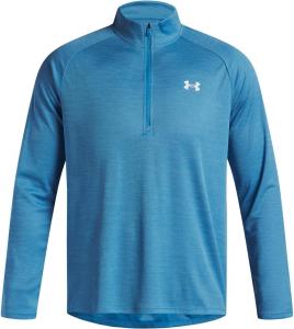 Under Armour мужская флисовая толстовка с молнией до середины груди, Ether Blue/Tonic/White