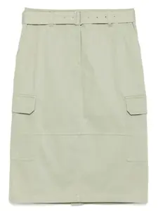 Юбка-трансформер Maison Kitsuné, зеленый