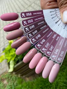 Гибридный лак для ногтей FOX gel-polish gold Spectrum 049, 7 мл