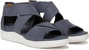 Сандалии Dr. Scholl's Time Off Fun Sandal, цвет Oxide Blue Microfiber