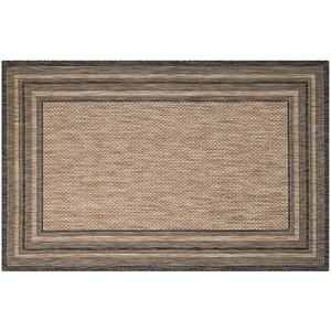 Коврик Courtyard Kensington в рамке для дома и улицы Safavieh, 61x107 см