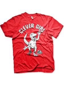 Футболка красного цвета Jurassic Park