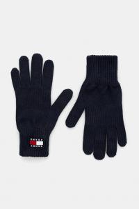 Хлопковые перчатки Tommy Jeans, темно-синий