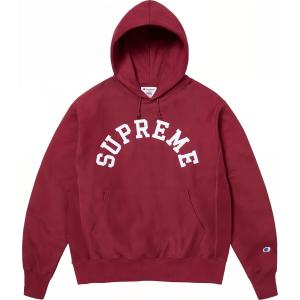 Толстовка Champion с капюшоном SS25 Supreme, Burgundy/Claret
