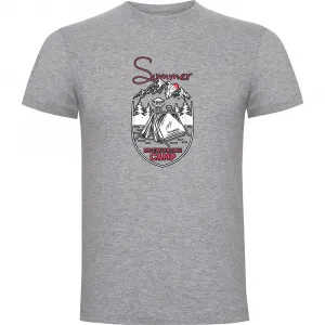 Футболка с коротким рукавом Kruskis Summer Reeducation Camp, серый