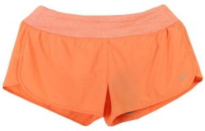 Спортивные шорты женские оранжевые Nike