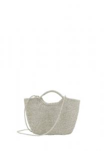 Сумка Mango Handbag, Silver-Coloured