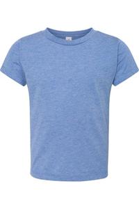 Футболка для малышей BELLA + CANVAS Triblend, цвет blue triblend