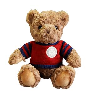 Винтажный свитер медвежонок, игрушка для исцеления сердца, милая тканевая кукла плюшевая кукла высота 25см/35см/45см Whoops