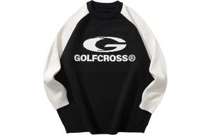 Джемпер унисекс GOLFCROSS, черный