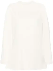 Толстовка с вышивкой MAISON MARGIELA, нейтральный