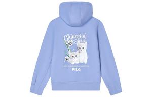 Свитшот женский глубокий фиолетовый гибискус Fila