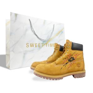 Ботинки Timberland Martin с принтом, коричневый