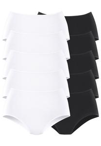 Трусики 10 PACK LASCANA, черный