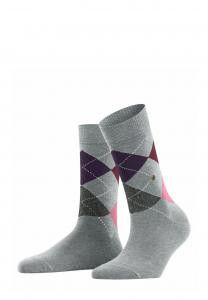 Носки Burlington Queen, L Grey Mel/Mottled Grey